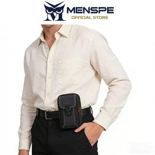 MENSPE คาดเอวโทรศัพท์คาดเอวความจุขนาดใหญ่กระเป๋าโทรศัพท์อเนกประสงค์กระเป๋ากันน้ำกระเป๋ากันขโมย