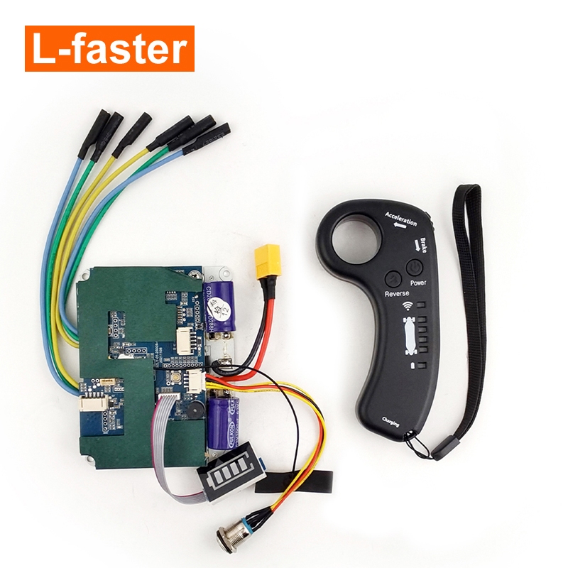 LONGBOARD สเก็ตบอร์ดไฟฟ้า 24V/36V พร้อมมอเตอร์ควบคุมและเข็มขัดพ่วง