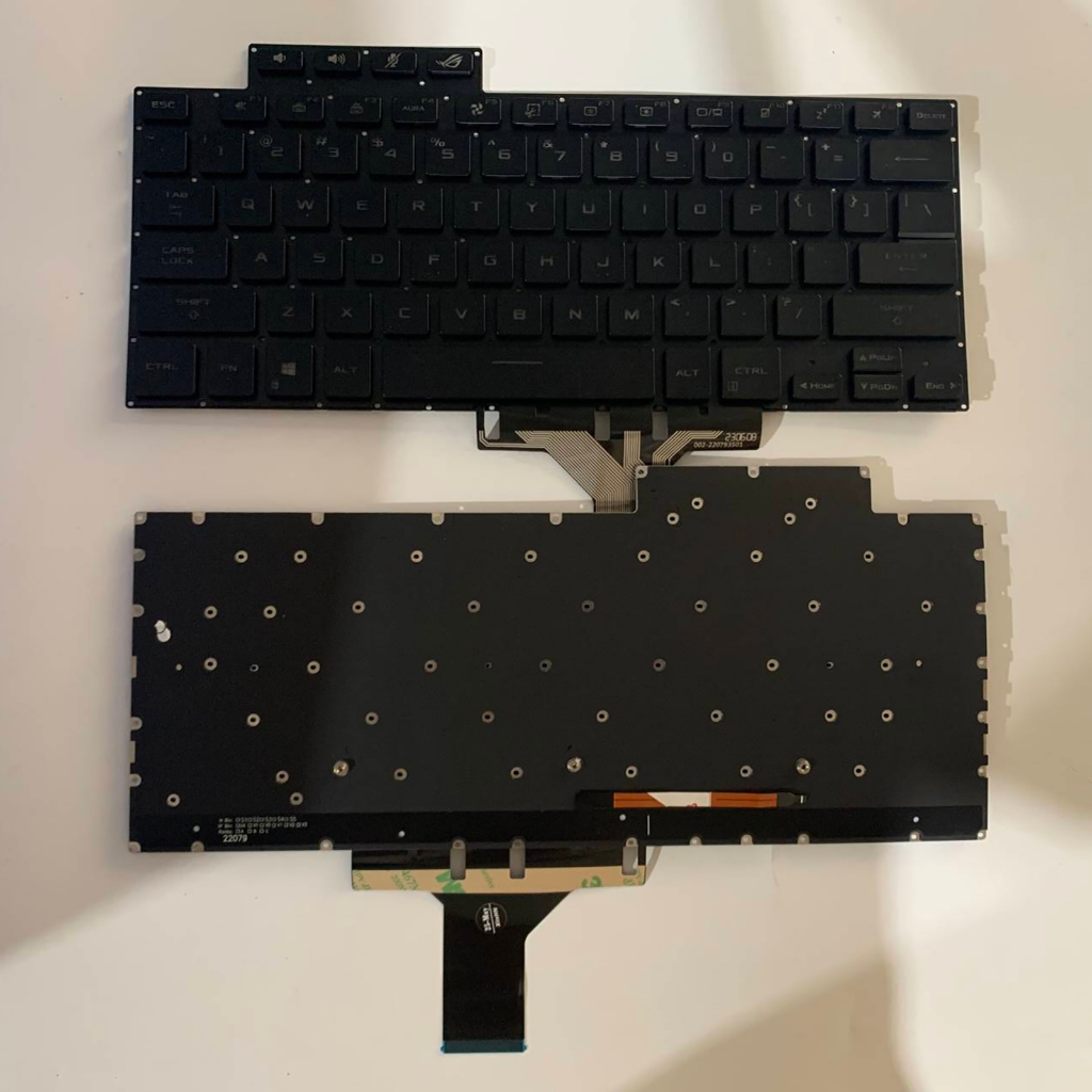 US Layout แป้นพิมพ์แล็ปท็อปสําหรับ ASUS ROG G13 GV301 GV301Q GV301R GV301QE ไม่มีจุดพร้อม backlit สี