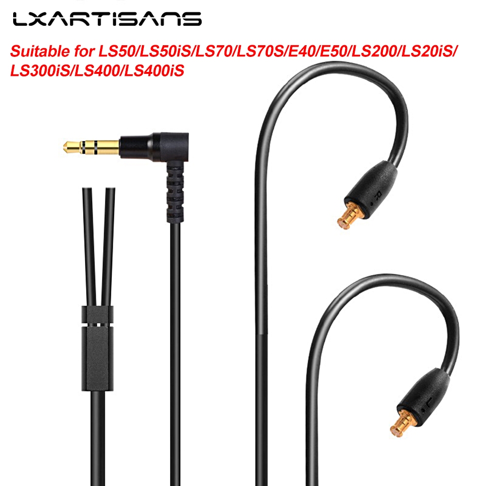 LXARTISANS 4 Strand หูฟังอัพเกรดสายถัก/TPE Series L/R Pin HiFi Sound หูฟังเปลี่ยน OFC สําหรับ Audio-
