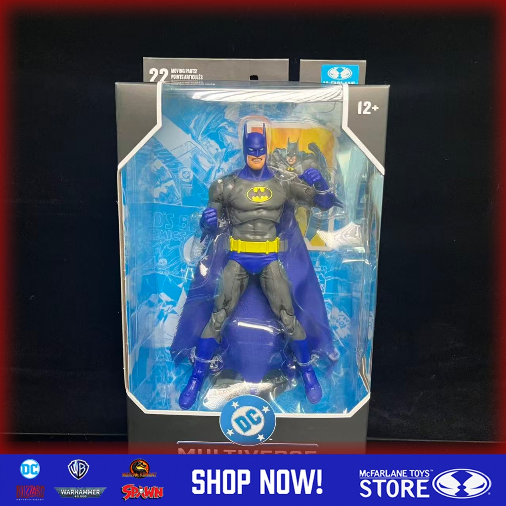 In StockMcFarlane Toys Batman (90s Justice League) แอ็คชั่นฟิกเกอร์ขนาด 7 นิ้ว