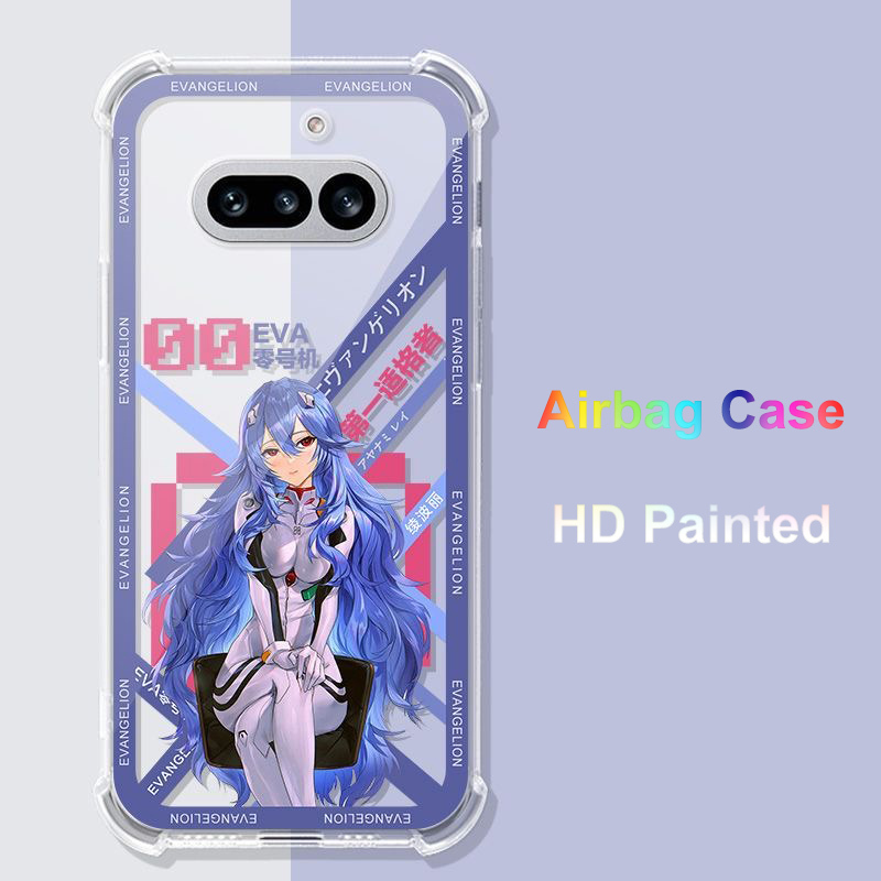 สําหรับ Nothing Phone 4A Pro Crystal Case Nothing 4APro HD ทาสี AirBag ปกป้อง Matte Back Shell สําหรับ Nothing Phone4A ฝาครอบโทรศัพท์ไม่มีอะไรโทรศัพท์ 3 3A Pro 2a 3A Lite