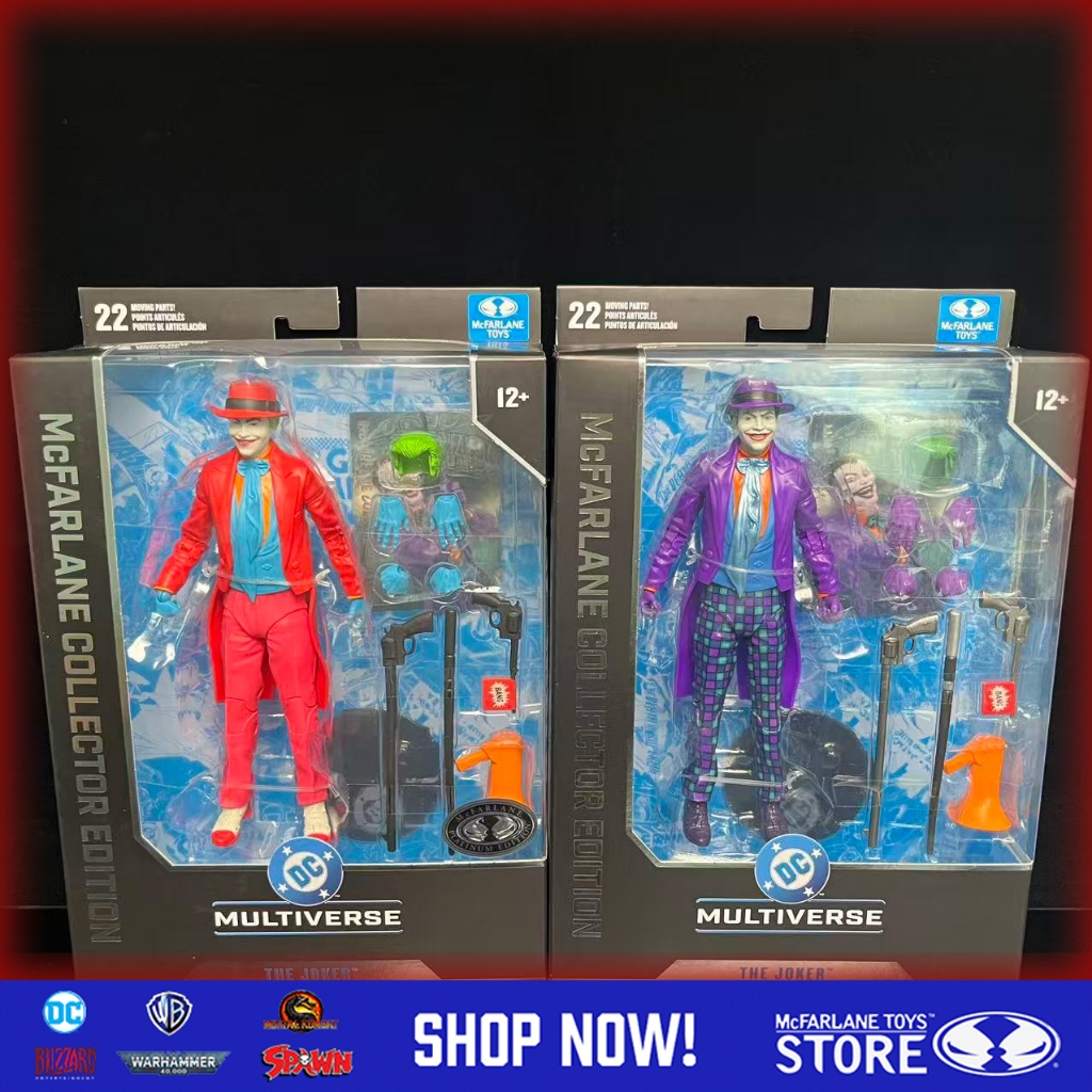 In StockMcFarlane Toy The Joker (BATMAN) Collectors Edition 7 นิ้วAction Figure