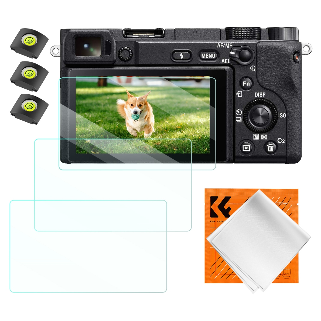 K&F Concept ตัวป้องกันหน้าจอกล้อง*3 เข้ากันได้กับ Sony NEX 7, NEX 6, NEX 6L, NEX 5, NEX 3N, A6600, A
