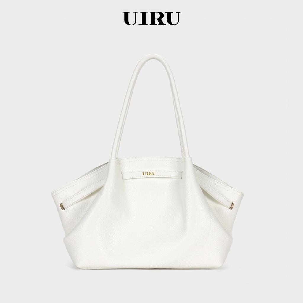 UIRU กระเป๋าถือขนาดใหญ่ ดีไซน์ปีกสวย ความจุสูงสำหรับแม่บ้าน/สตรีทำงาน