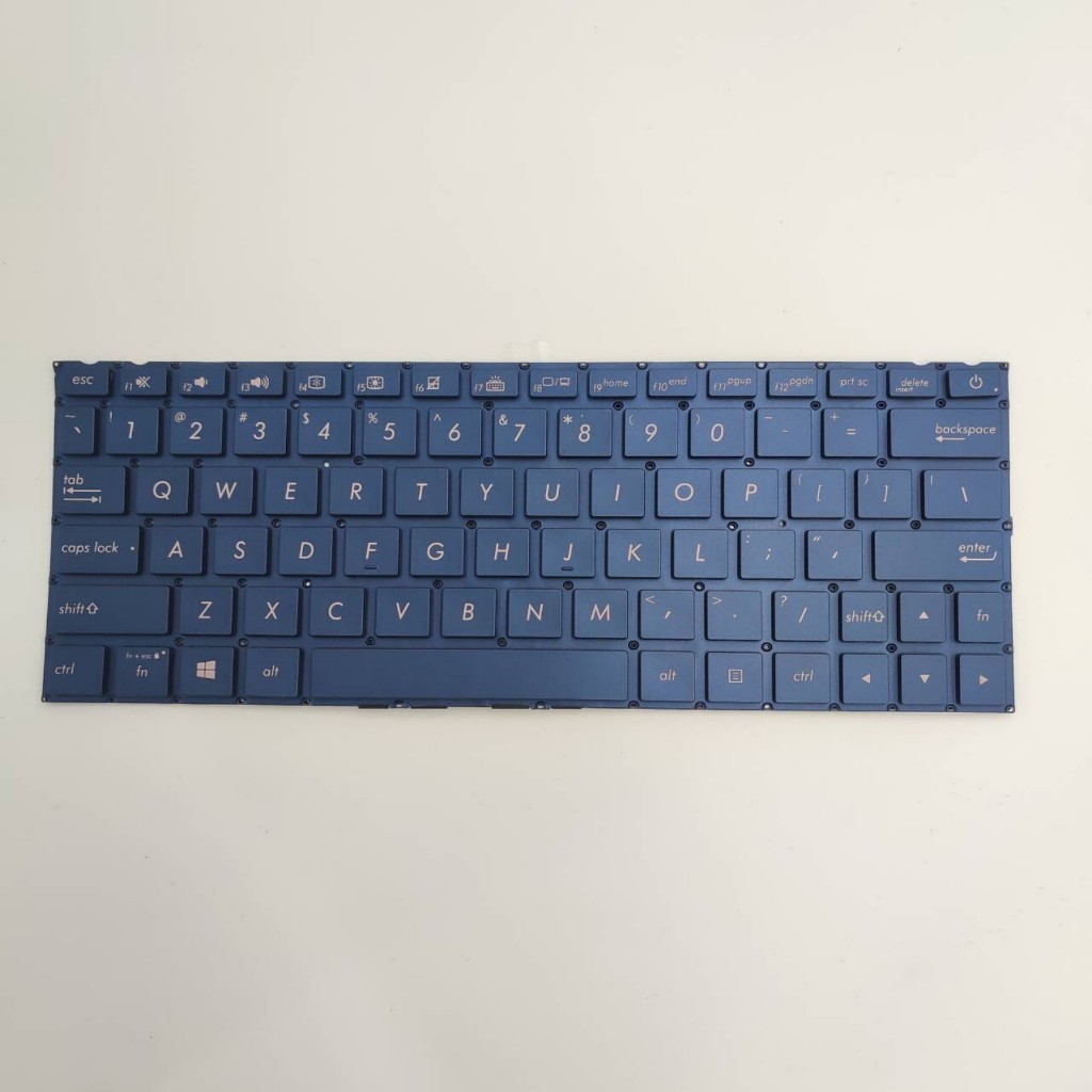 US Layout แป้นพิมพ์แล็ปท็อปสําหรับ Asus ZenBook UX333 UX333F UX333FA UX333FN ไม่มีจุดพร้อม backlit B