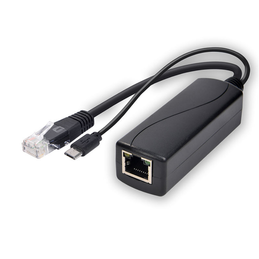 ตัวแยก PoE 12v 2a IEEE802.3 Af/at 48v