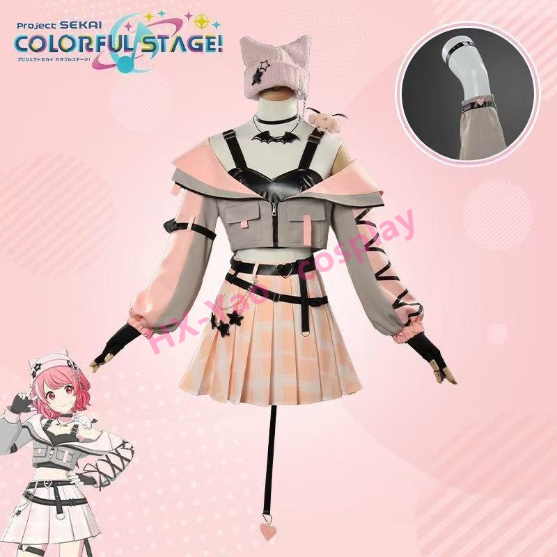 【HX-YAO】PJSK Mizuki Akiyama Momoi Airi Cosplay Project Sekai Colorful Stage! feat. Hatsune Miku‌ cos