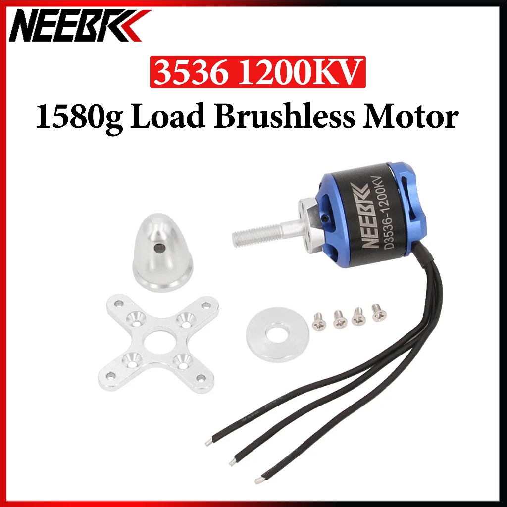 NEEBRC 3536 1200KV RC FPV มอเตอร์ไร้แปรง 2-4S สําหรับ RC FPV Drone Racer Fixed-wing Quadcopter เครื่