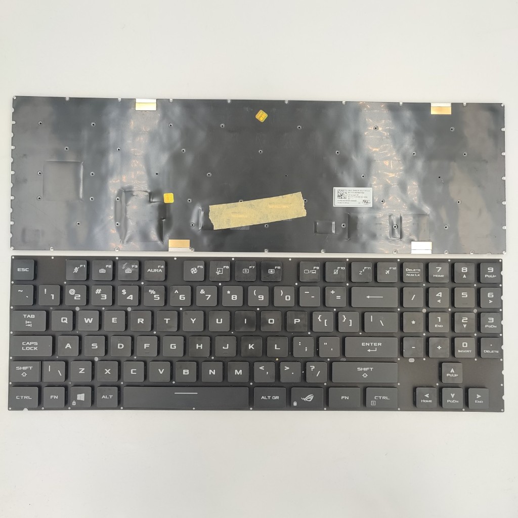 US Layout แป้นพิมพ์แล็ปท็อปสําหรับ ASUS GX703 GX703H GX703HS GX703HM GX703HR GX703BE ไม่มีจุดพร้อม b
