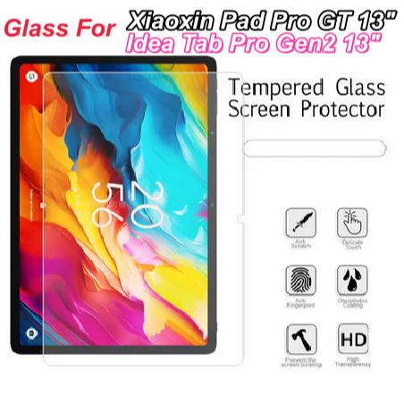 กระจกนิรภัยป้องกันสําหรับ Lenovo Xiaoxin Pad Pro 13/GT13 2026 Idea Tab Pro Gen2 แท็บเล็ตหน้าจอ TB376