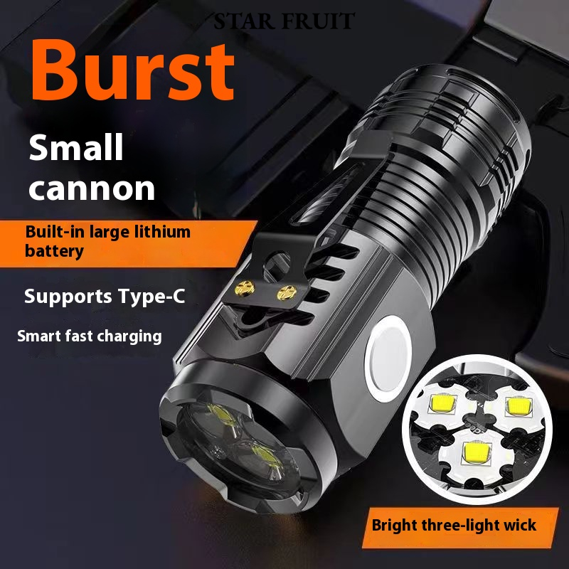 MINI คบเพลิงชาร์จ USB MINI led ไฟฉาย lampu suluh ซูมแบบพกพากันน้ําเดินป่ากลางแจ้ง Camping Super Bright MINI ไฟฉายไฟฉายไฟฉายไฟฉายขนาดเล็ก