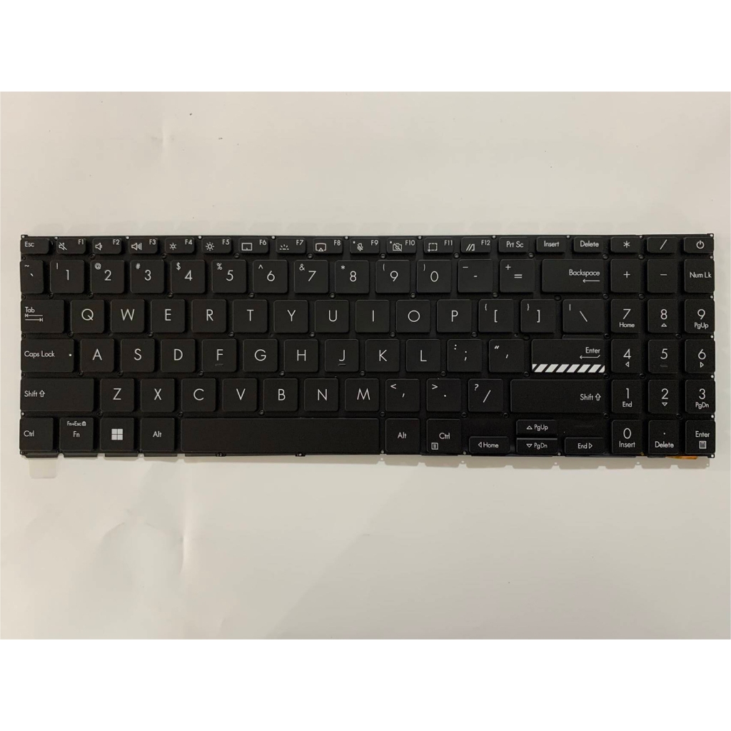 US Layout แป้นพิมพ์แล็ปท็อปสําหรับ Asus Vivobook X1502 X1502ZA X1503 X1503ZA X1504 X1504VA ไม่มีจุดพ