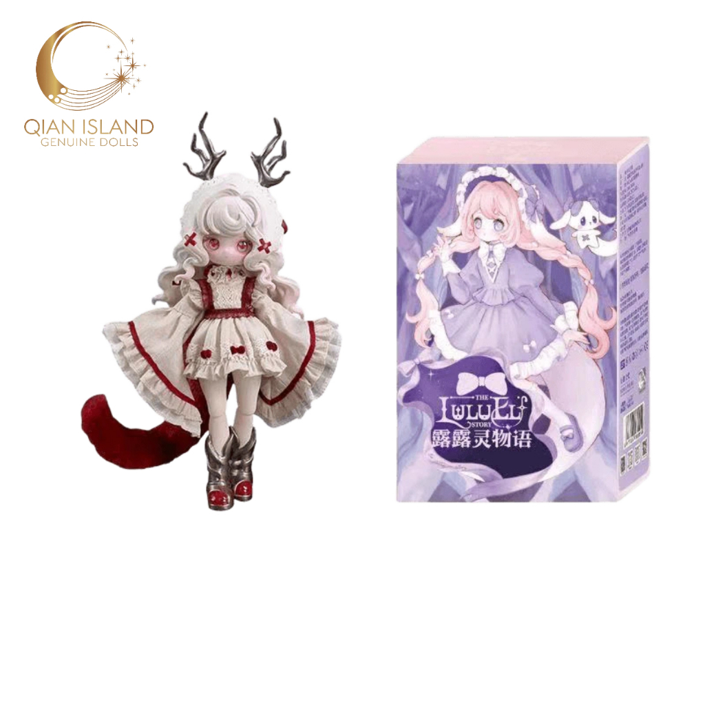 ของแท้ ของแท้ Lululing Story Series 12 bjd ย้ายแม้กล่องตาบอดเครื่องประดับของเล่นตุ๊กตา
