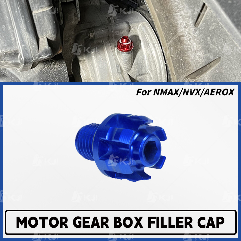 สําหรับyamaha NMAX 160/155/125/TURBO/NEOเกียร์กล่องฟิลเลอร์สกรูหมวกBolt Nutอุปกรณ์เสริม