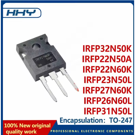 5PCS IRFP32N50K 32N50 TO247 IRFP31N50L IRFP27N60K IRFP26N60L IRFP23N50L IRFP22N60K IRFP22N50A MOS กา