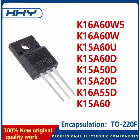 5 ชิ้นแพคเกจ TO-220F FET K16A60W5 K16A60W K15A60U K15A60D K15A50D K15A20D K16A55D K15A60