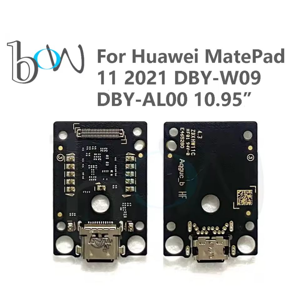 USB ชาร์จพอร์ตบอร์ด Flex Cable Connector สําหรับ Huawei MatePad 11 2021 / DBY-W09 DBY-AL00