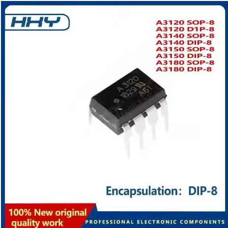 5PCS A3120 A3140 A3150 A3180 HCPL-3140 HCPL-3150 HCPL-3180 HCPL3120 HCPL-3120 A3120V SOP-8 DIP-8 Pho