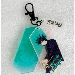 สินค้าอนิเมะ Jujutsu Kaisen Gojo Satoru Itadori Yuji จี้ Fushiguro Megumi พวงกุญแจอะคริลิค