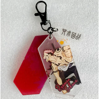 สินค้าอนิเมะ Jujutsu Kaisen Gojo Satoru Itadori Yuji จี้ Fushiguro Megumi พวงกุญแจอะคริลิค