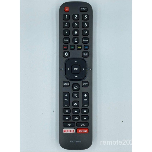 Hisense รีโมทคอนโทรลสมาร์ททีวี EN2T27HS 55 e6f/32n 2170 w/39n 2170 PW/40n 217 PW/43n 217 PW/49n 2170