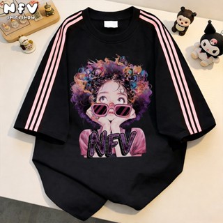 【จัดส่งตลอด 24 ชั่วโมง】NFV แฟชั่นเกาหลี ระบายอากาศ สาวเท่สาย…