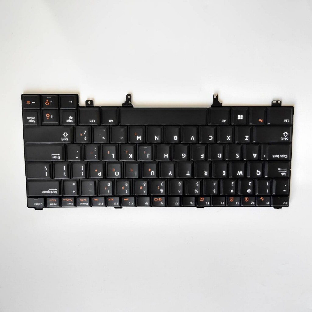 US Layout แป้นพิมพ์แล็ปท็อปสําหรับ Dell E5420 E6420 E5430 E6220 E6320 E6420 ไม่มีจุดพร้อม backlit สี