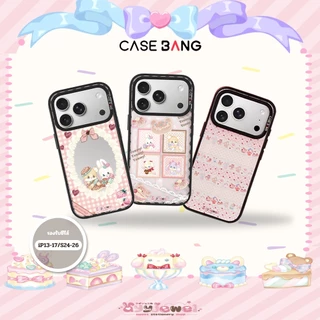 CASEBANG Dessert Magic Series เคสแม่เหล็ก ImagiSnap, เปลี่ยนกลับ, ป้องกันการตกกระแทกทหาร, เข้ากันได้กับ iPhone 15-17