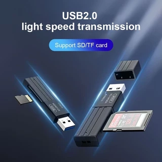 XO Point 05a USB2.0 2in1 รองรับการ์ด 2TB Reader Card SD Card USB2.0 OTG Memory Adapter 100