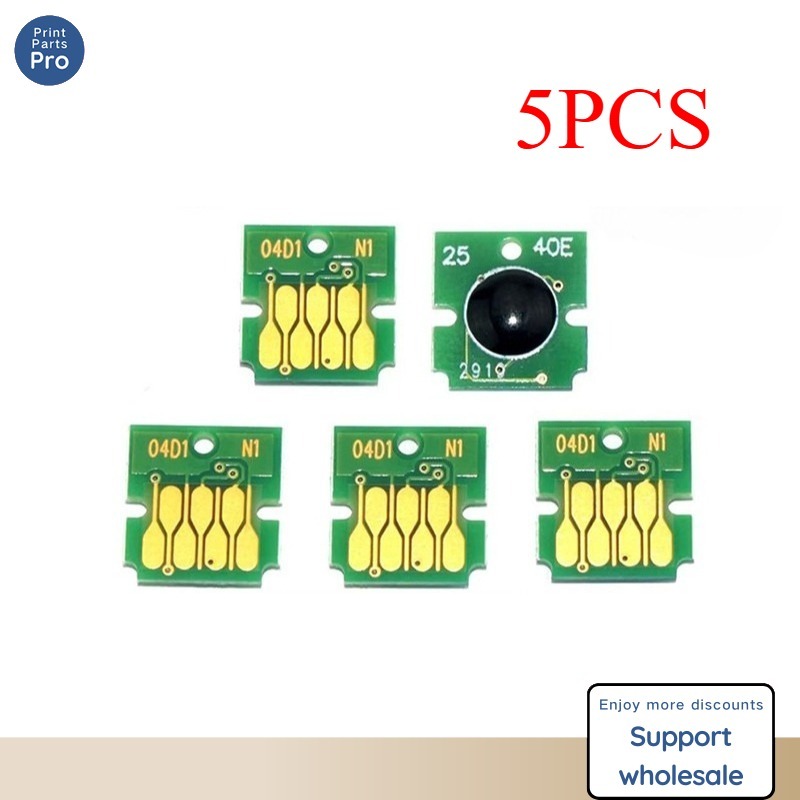 5 ชิ้น T04D1 กล่องบํารุงรักษาชิปสําหรับ EPSON L14150 L14158 L6160 L6168 L6170 L6178 L6190 L6191 L6198 L6161 L6166 6171 EWMB2 T04D100 ชิป