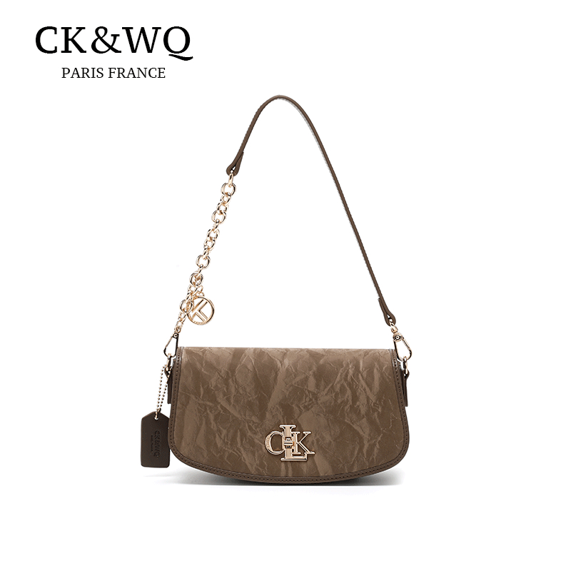 กระเป๋าหนังใต้รักแร้รุ่นพิเศษสงกรานต์ CK&WQ 4 สี พร้อมตัวล็อกโลหะ