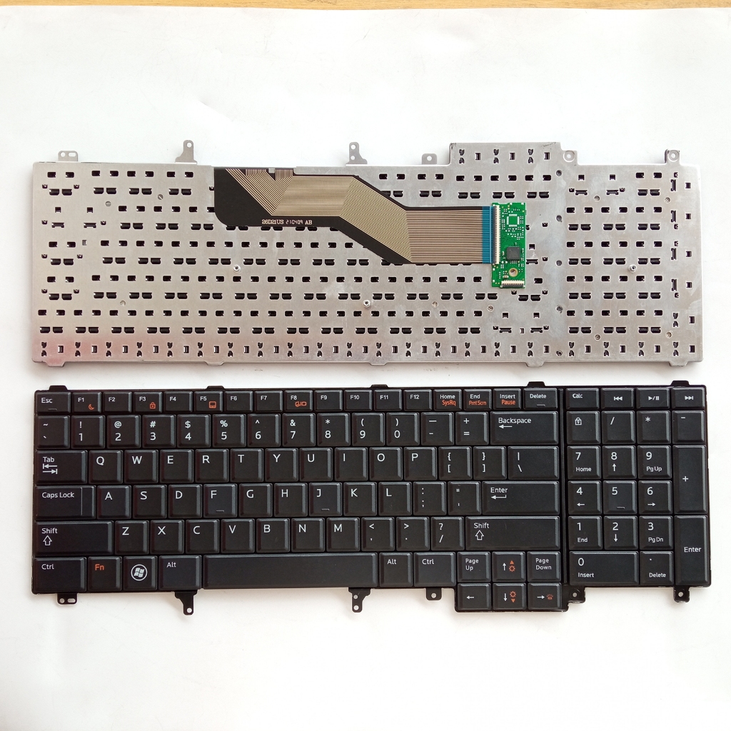 US Layout แป้นพิมพ์แล็ปท็อปสําหรับ Dell Latitude E5520 E5520m E5530 E6520 E6530 E6540 ไม่มีจุดไม่มี 