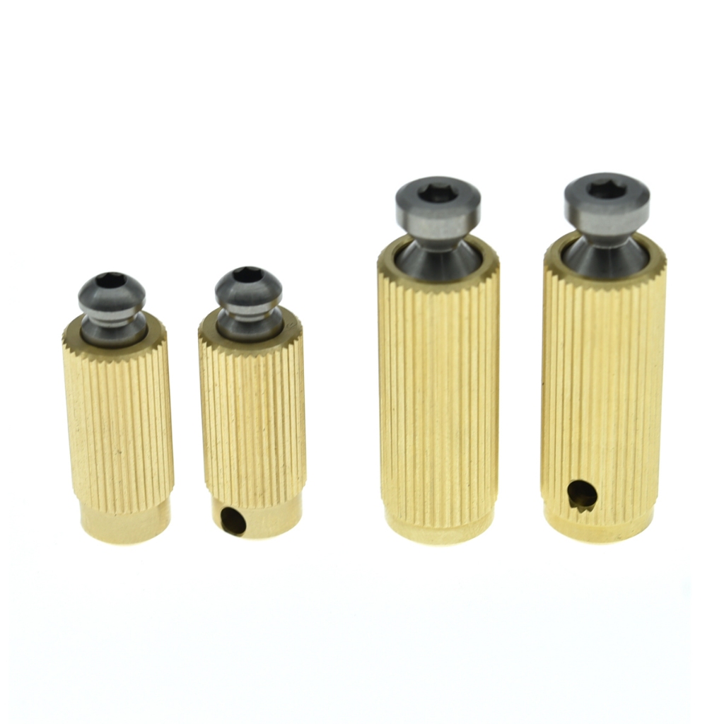 KAISH เหล็กและทองเหลือง Tremolo Bridge Studs & Anchors สะพานโพสต์สําหรับ Gotoh Tremolo System 510TS/
