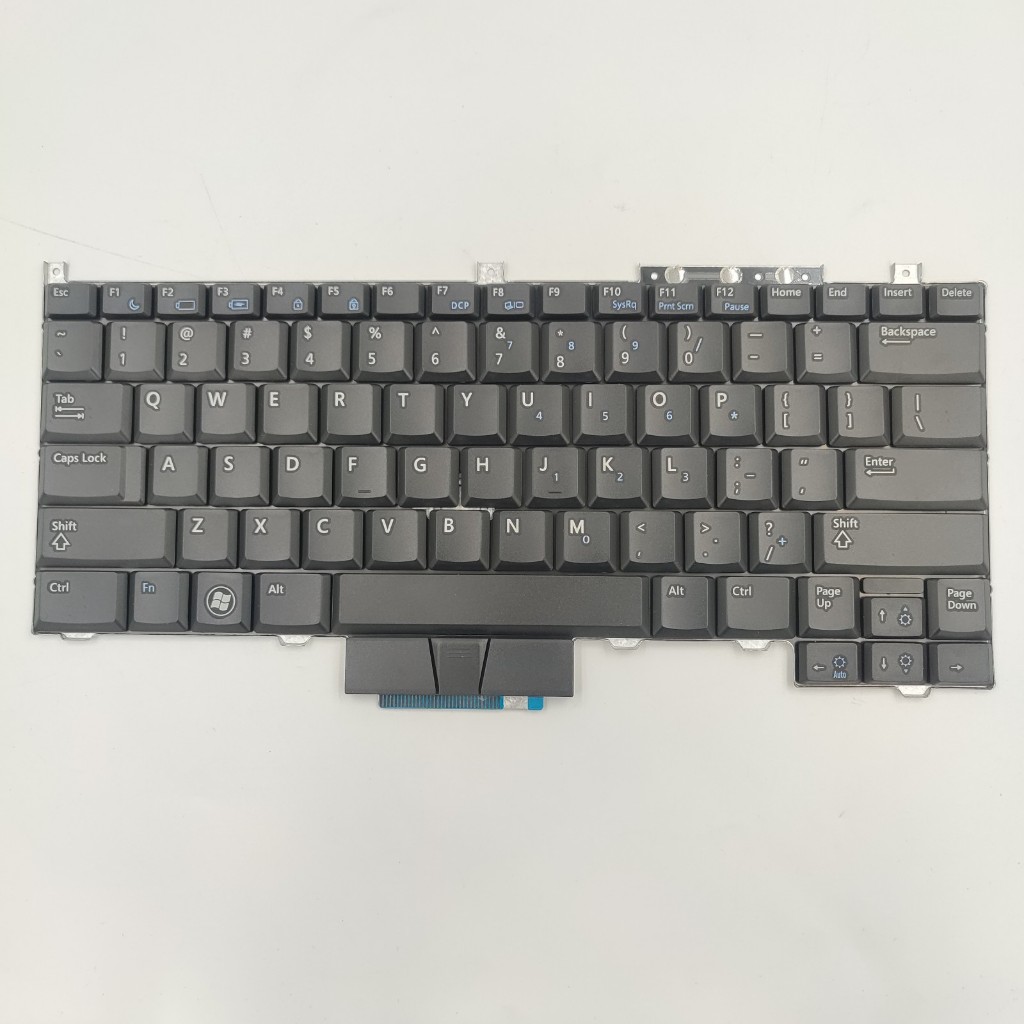 US Layout แป้นพิมพ์แล็ปท็อปสําหรับ Dell Latitude E4200 E4300 E4310 PP13S P05G ไม่มีจุดไม่มี backlit สีดํา