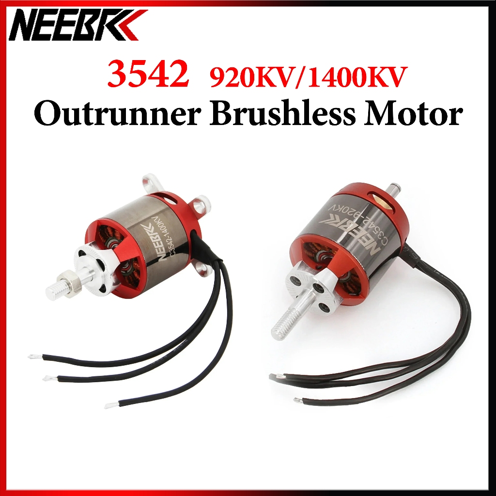 NEEBRC 3542 920KV 1400KV Outrunner มอเตอร์ไร้แปรง 2-4S สําหรับ RC FPV Racing Drone Fixed-Wing Quadco
