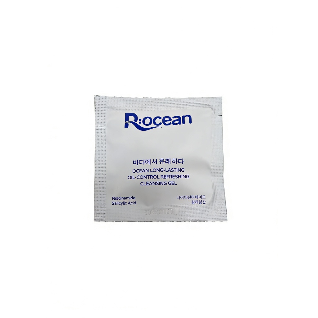 SmpleR:OCEAN Oil-Control Cleanser 3g | อะมิโน แอซิด เฟซ วอช แอคเน่ แอนด์ แบล็คเฮด แคร์ อ่อนโยน & Non-Drying