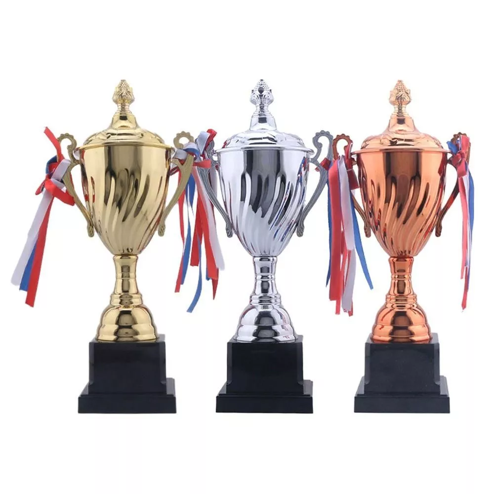 【COD】🏆แจ๊ส ถ้วยเล็ก,พร้อมฝาปิด แชมป์ทอง งานฝีมือของที่ระลึกการแข่งขันฟุตบอลโลหะ รุ่นเกมกีฬา ถ้วยวินเนอร์ ถ้วยรางวัล ของเล่นเด็ก thumbnail 4