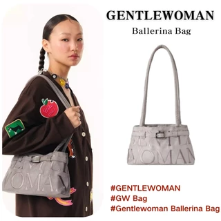 🔥Ready to send✨ The latest GENTLEWOMAN SUEDE BALLERINA BAG, soft bag, shoulder bag, cloth bag, ballet bag, Thai brand, high quality silk💯🩰