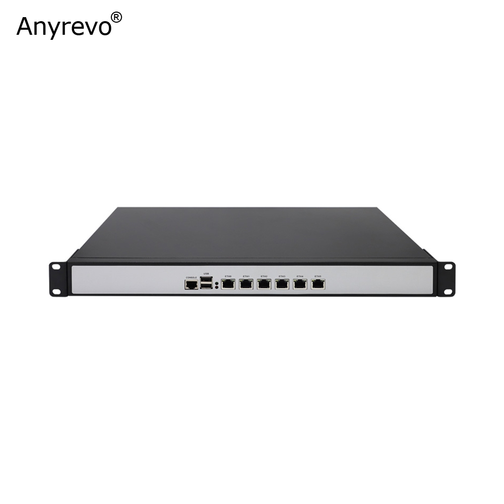 1U Rackmount Intel 12th Gen N150 Quad Core Firewall Router 6 Intel 2500M NICs สําหรับ pfSense / OPNs