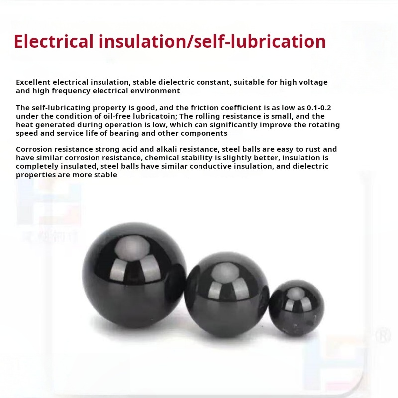 G5 เกรด SI3N4 Silicon Nitride Ceramic Ball ทนอุณหภูมิสูง 1.5-22 มม