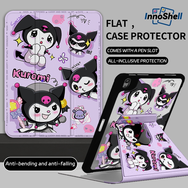 เคสไอแพด ฝาพับตั้งได้สำหรับรุ่น Gen11 Gen10 10.2 gen7 gen8 gen9 10.5 Air5 Air6 Air7 Pro 2025 Kuromi