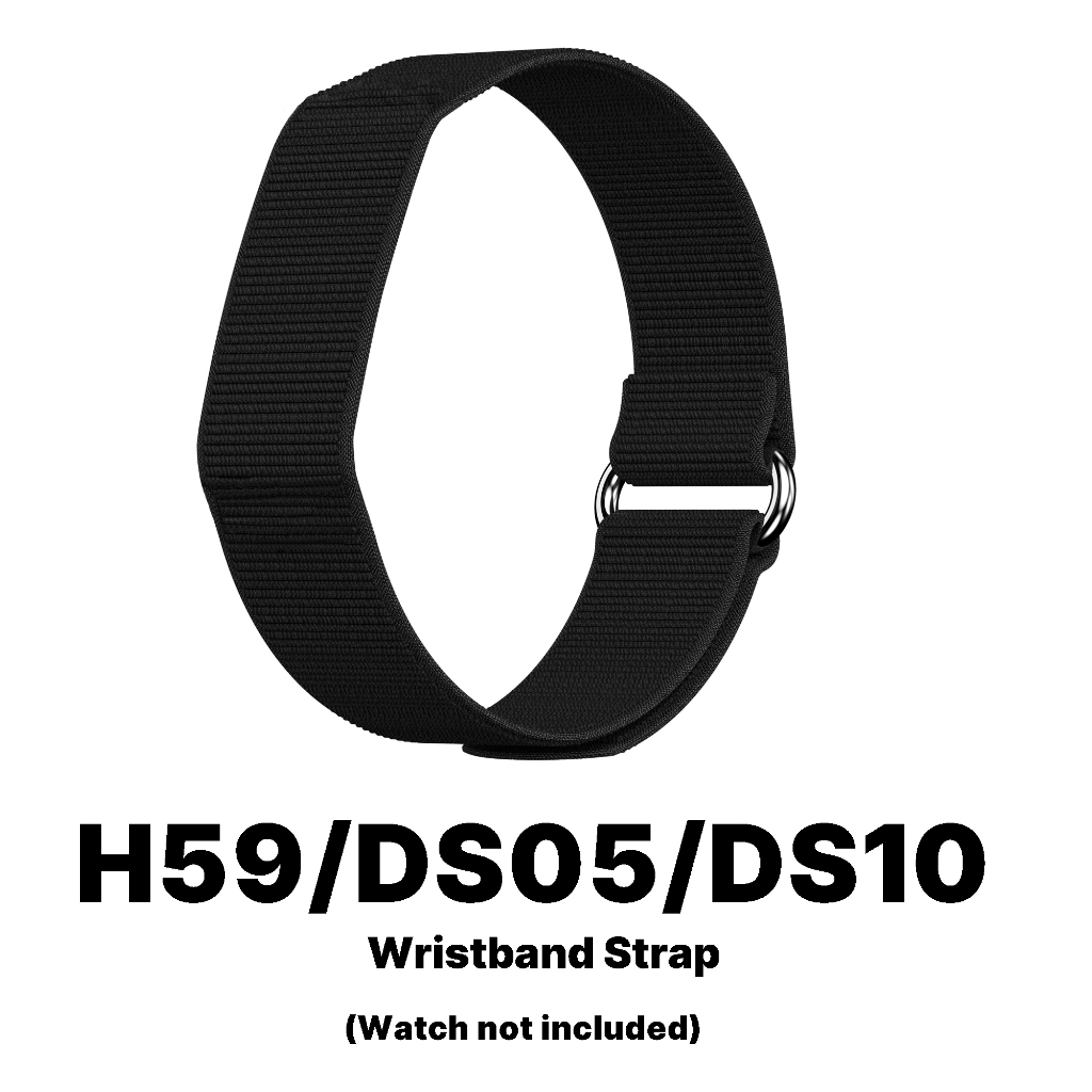 MJSHUN Original Watch Band สายซิลิโคนสําหรับ Smart Watch H51/ H59/ H59MAX/ H23/ H80/ H37/ QX18/ MK10