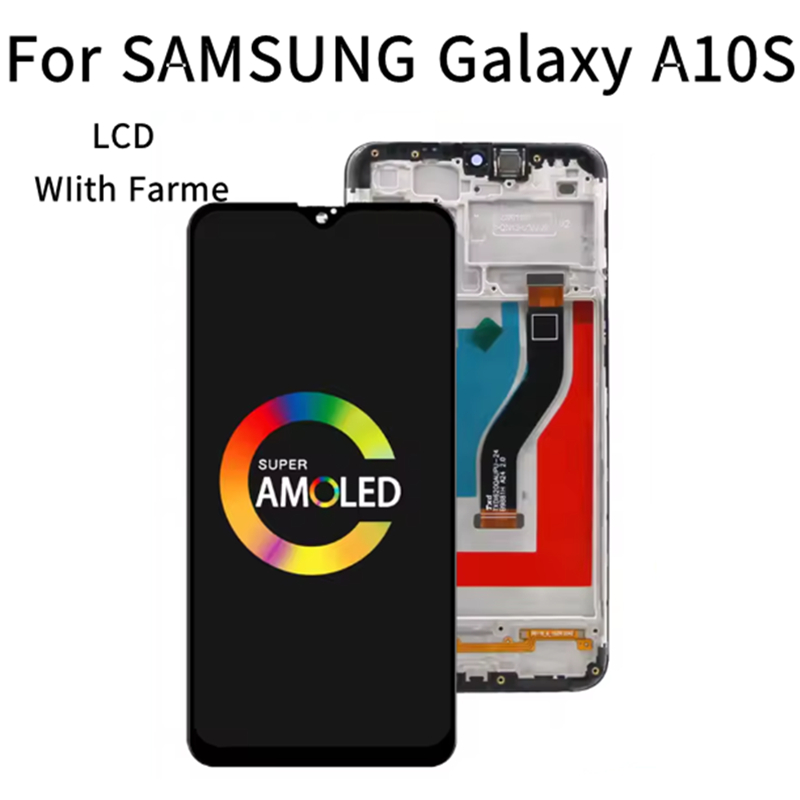 6.2 "สําหรับ Samsung A10s lcd A107/DS A107F A107FD A107M จอแสดงผล Touch Screen Digitizer Assembly กร
