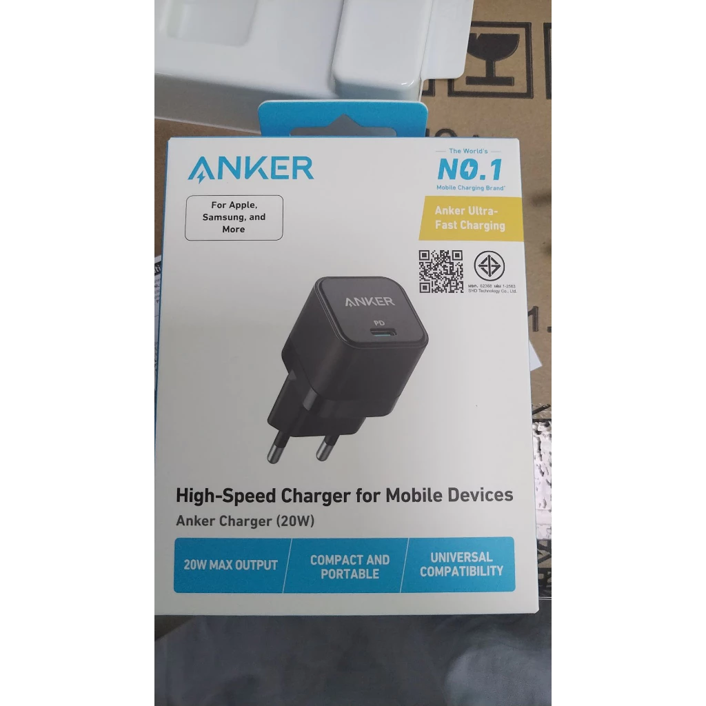 ANKER Zolo PD 20W/30W GaN Ice-Cooled Fast Charger Fast GaN charging With Cable Adapter สําหรับ iPhone 17 Pro Max/16 Pro Max/15/14/13 /Samsung and other Type-C phones thumbnail 8