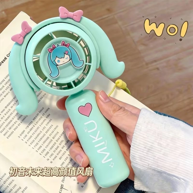 พัดลมมือถือ Hatsune Miku Vocaloid USB thumbnail 3