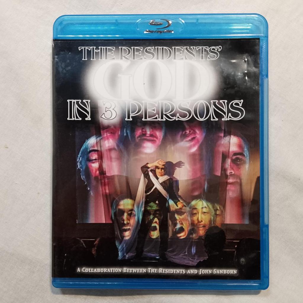 Residents - God In 3 Persons Live ทดลอง avant-garde อิเล็กทรอนิกส์ post-punk blu-ray
