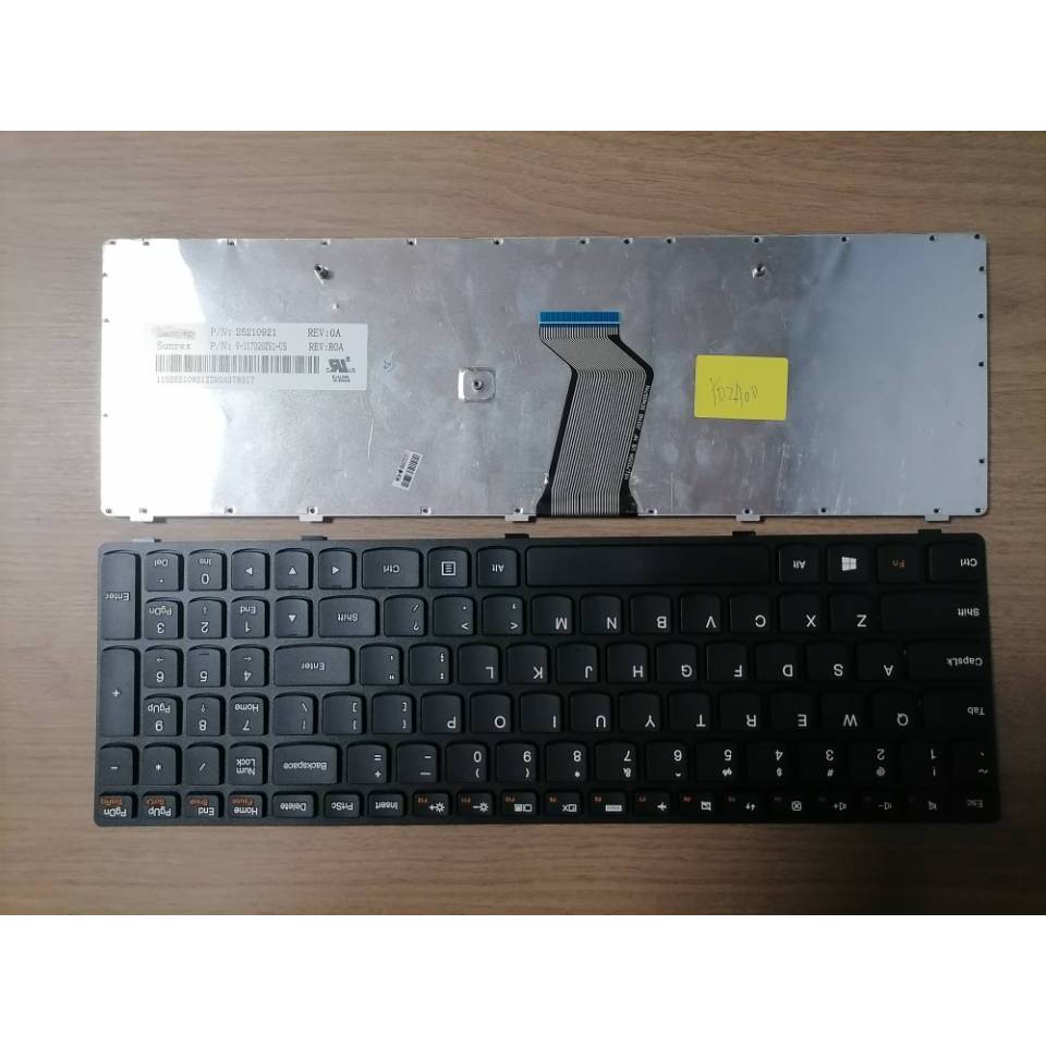 US Layout แป้นพิมพ์แล็ปท็อปสําหรับ Lenovo IdeaPad Flex15 G500S G505S S500 S510 S510P Z510 ไม่มีจุดไม