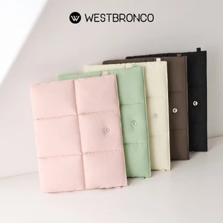 WESTBRONCO จัสมิน (Jasmine) – กระเป๋าใส่ laptop พร้อมmagnet เปิดปิด กระเป๋ามีช่องใส่โน้ตบุ๊กขนาด 14 นิ้ว ภายในบุใยฝ้ายมุก 4 มม. และโฟม EVA เพื่อช่วยลดแรงกระแทกและปกป้องแล็ปท็อป