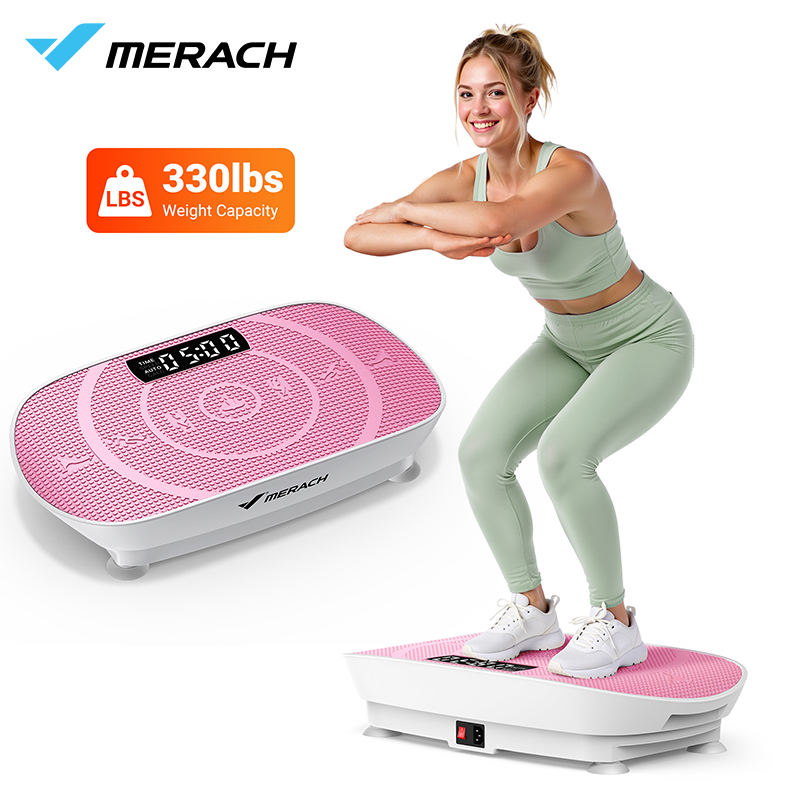 MERACH เครื่องสั่นออกกำลังกาย เครื่องสั่นสลายไขมัน เครื่องลดน้ำหนัก แบริ่งน้ำหนัก 150kg